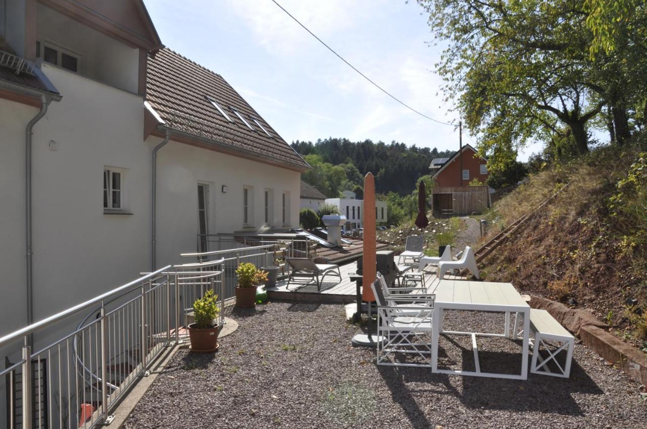 Ferienwohnung Trasse Belge Trassem Exterior foto